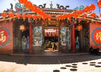 Ba Thien Hau Pagoda in Soc Trang