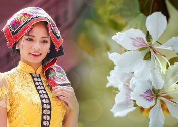 The traditional costume of Thai People