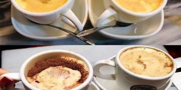 Vietnamese Egg Coffee at Giang Cafe