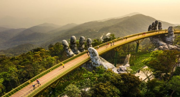 Golden Bridge in Bana Hills
